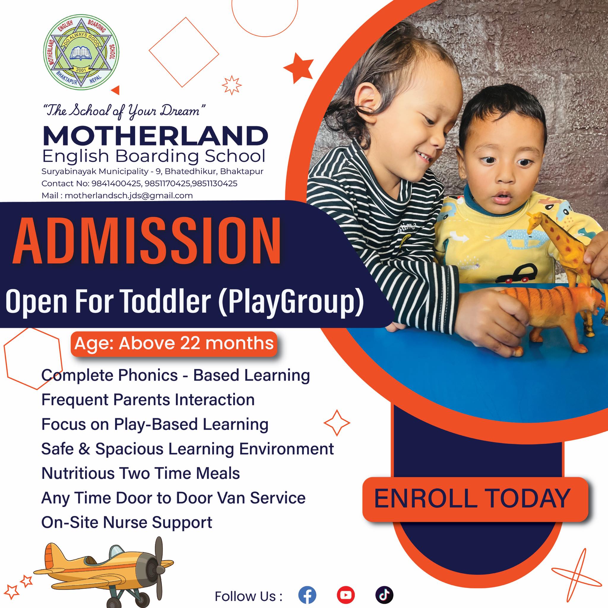 MOtherland school bhaktpur 